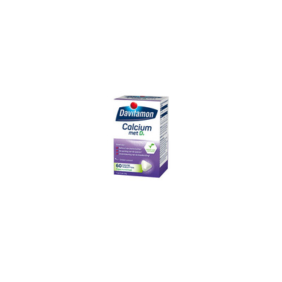 Davitamon Calcium + vitamine D kauwtabletten mint