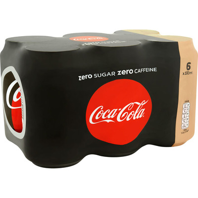 Coca-Cola Zero cafeïnevrij