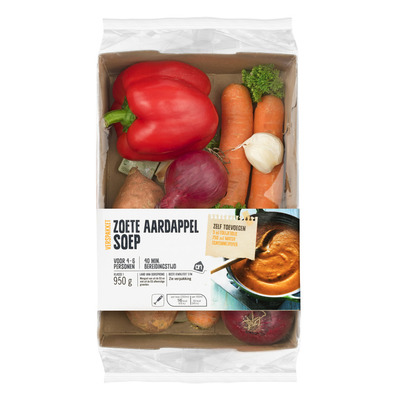 Huismerk Zoete aardappelsoep verspakket