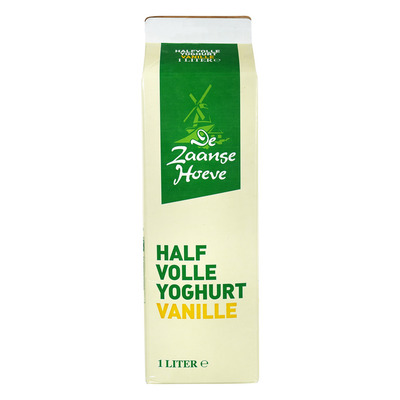 Budget Huismerk Halfvolle vanille yoghurt