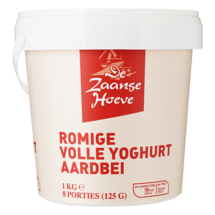 Budget Huismerk Yoghurt aardbei