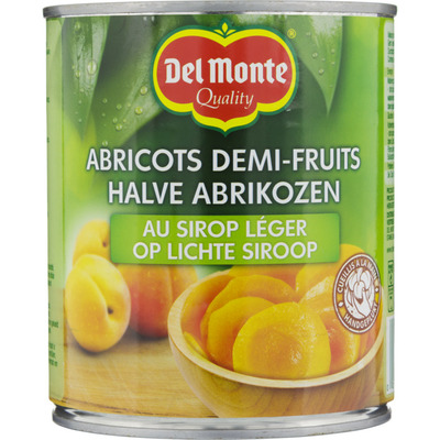 Del Monte Halve abrikozen op lichte siroop