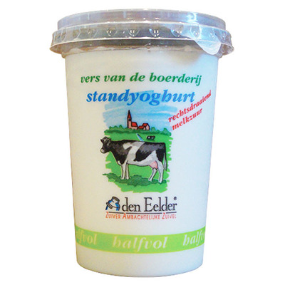Den Eelder Boeren standyoghurt halfvol
