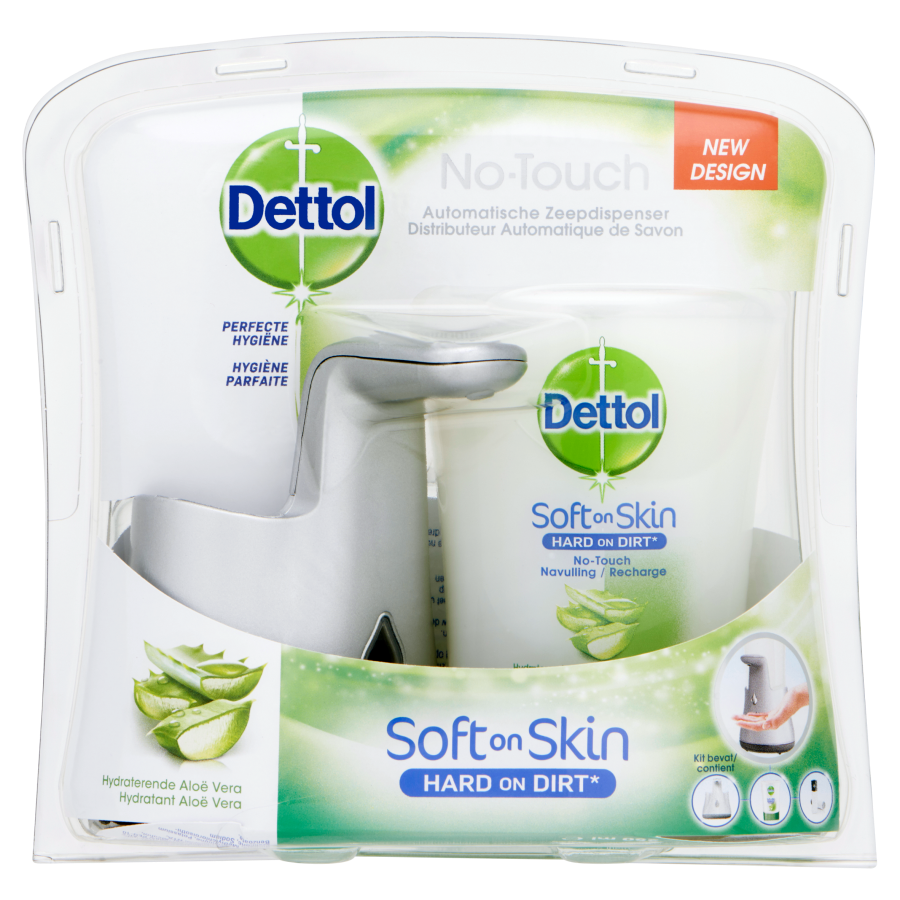 Dettol No touch aloë vera zilver start