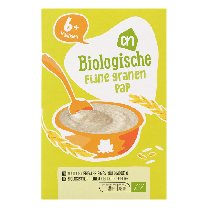Huismerk Biologisch Fijne granen pap 6 mnd