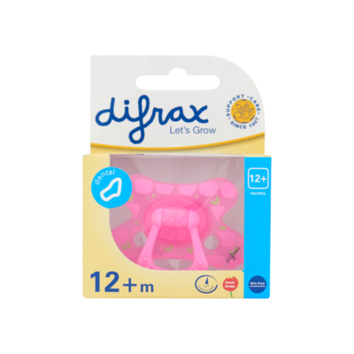 Difrax Fopspeen - Dental Semi-Filled 12+ m