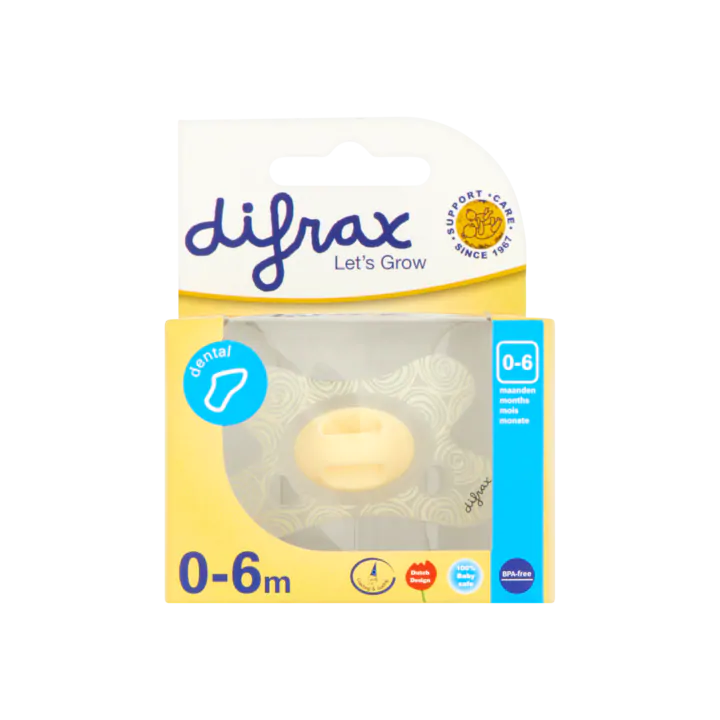 Difrax Fopspeen Mini Dental 0- 6m
