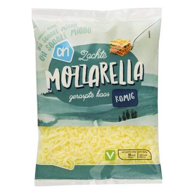Huismerk Geraspte mozzarella