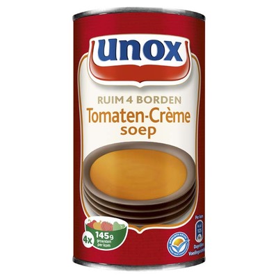 Unox Soep in blik tomatensoep crème
