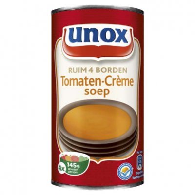 Unox Soep in blik tomatensoep crème