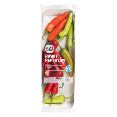 Huismerk Rawitt pepers rood & groen (Spaanse)