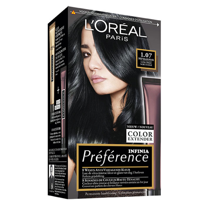 L'Oréal Preference feria haarkl.1.07 ultra zwart