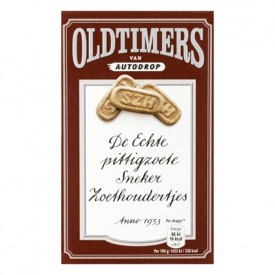 Oldtimers Pittigzoete Sneker zoethoudertjes