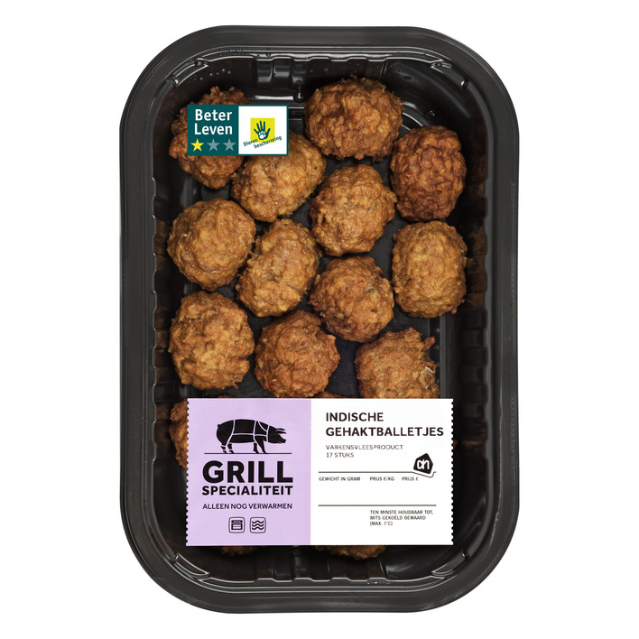 Huismerk Grill Indische balletjes