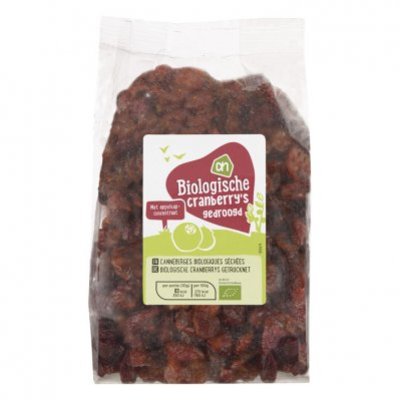 Huismerk Biologisch Cranberry's