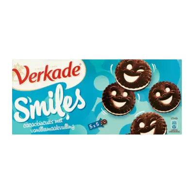 Verkade Smiles 5 x 5 Stuks