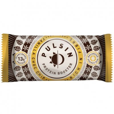 Pulsin Vanilla choc chip protein snack
