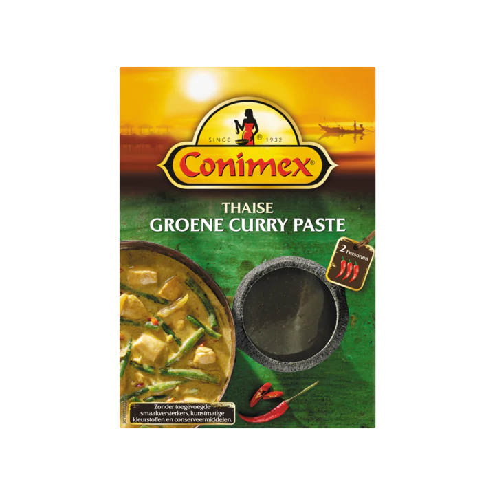 Conimex Curry Paste Groene 2 Porties