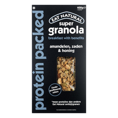 Eat Natural Super granola proteïn amandel-zaden