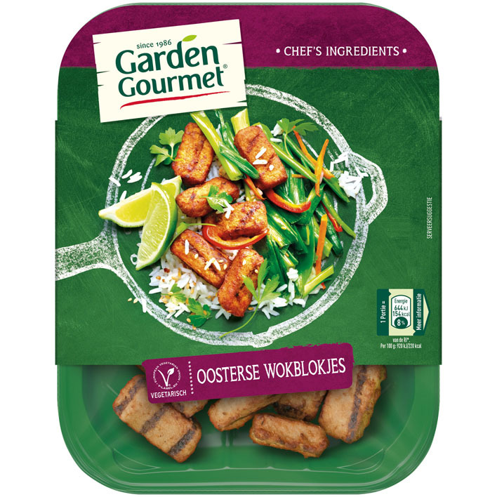 Garden Gourmet Vega oosterse wokblokjes