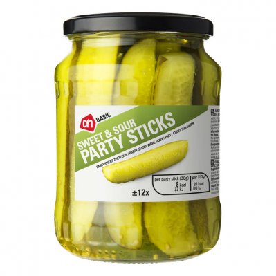 Budget Huismerk Partysticks zoetzuur