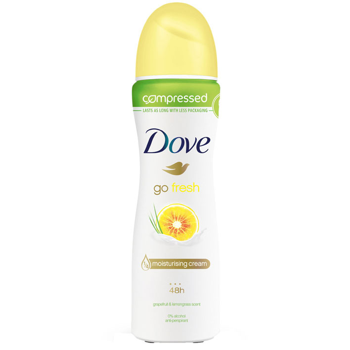 Dove Deodorant spray go fresh grapefruit
