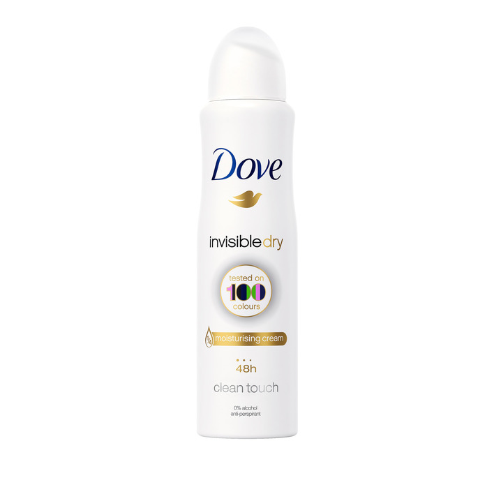 Dove Deodorant spray invisible dry