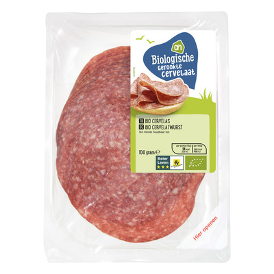 Huismerk Biologisch Gerookte cervelaat