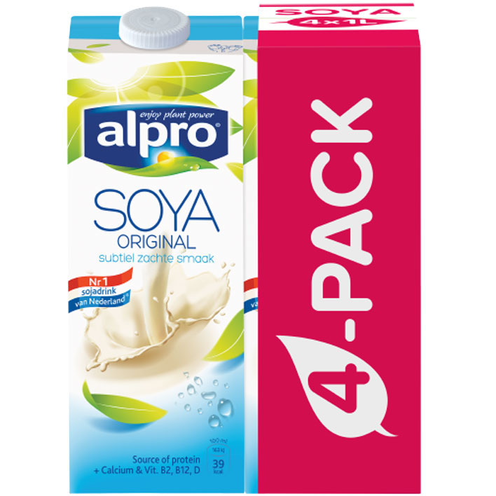 Alpro Sojadrink original 4-pack