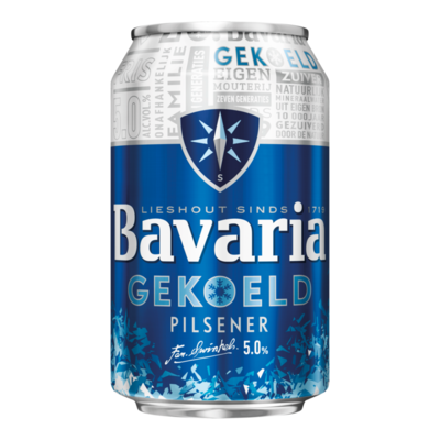 Bavaria Premium Pils 5.0% Gekoeld Blik Bier