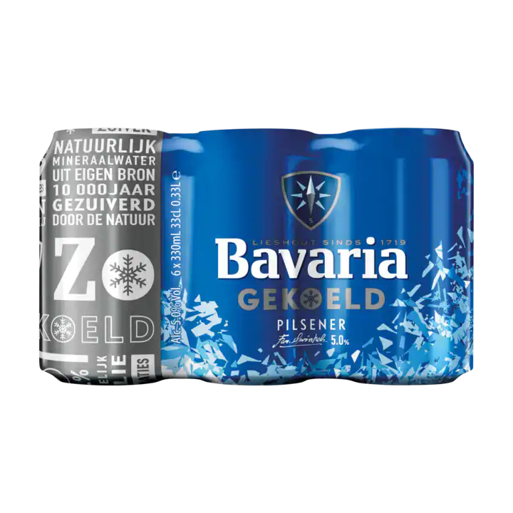Bavaria Premium Pils 5.0% Gekoeld Blik Bier