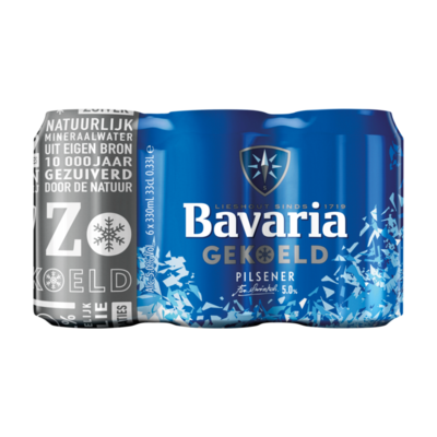 Bavaria Premium Pils 5.0% Gekoeld Blik Bier