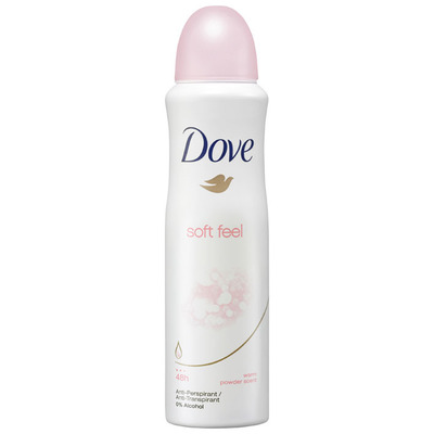 Dove Deodorant spray soft feel