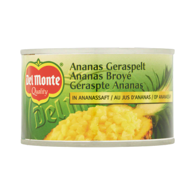 Del Monte Geraspte Ananas op Ananassap
