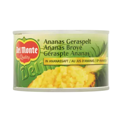 Del Monte Geraspte Ananas op Ananassap