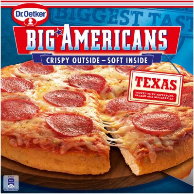 Dr. Oetker Big Americans pizza Texas