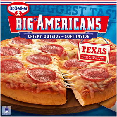 Dr. Oetker Big Americans pizza Texas