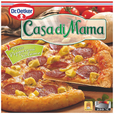 Dr. Oetker Casa di Mama pizza pepperoni salame