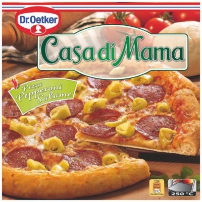 Dr. Oetker Casa di Mama pizza pepperoni salame