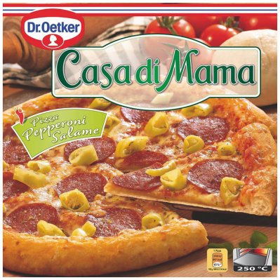Dr. Oetker Casa di Mama pizza pepperoni salame