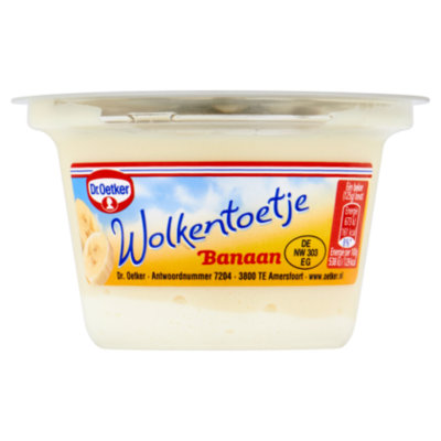Dr. Oetker Wolkentoetje banaan