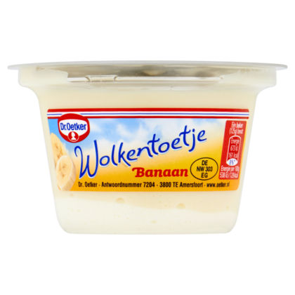 Dr. Oetker Wolkentoetje banaan