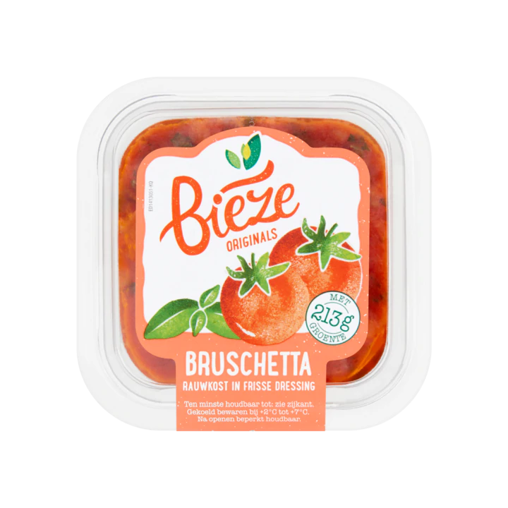 Bieze Originals Bruschetta Rauwkost