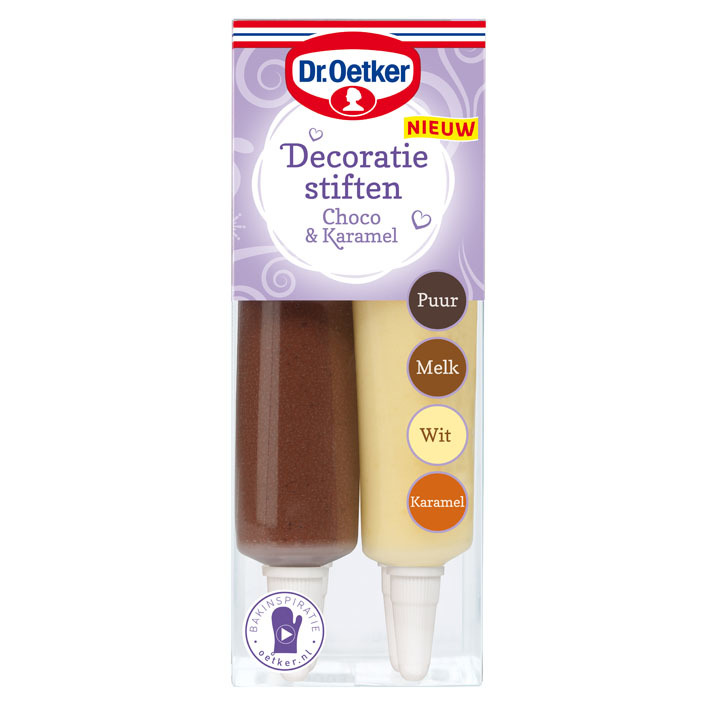 Dr. Oetker Decoratiestiften choco & karamel