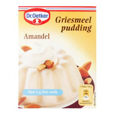 Dr. Oetker Griesmeelpudding amandel