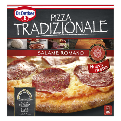Dr. Oetker Pizza tradizionale salame Romano