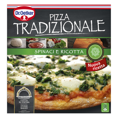 Dr. Oetker Pizza tradizionale spinaci e ricotta