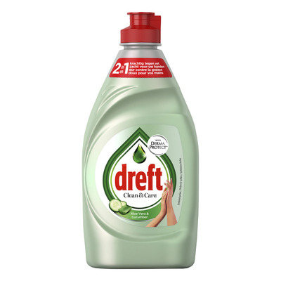 Dreft Clean & care afwas aloë vera & komkommer