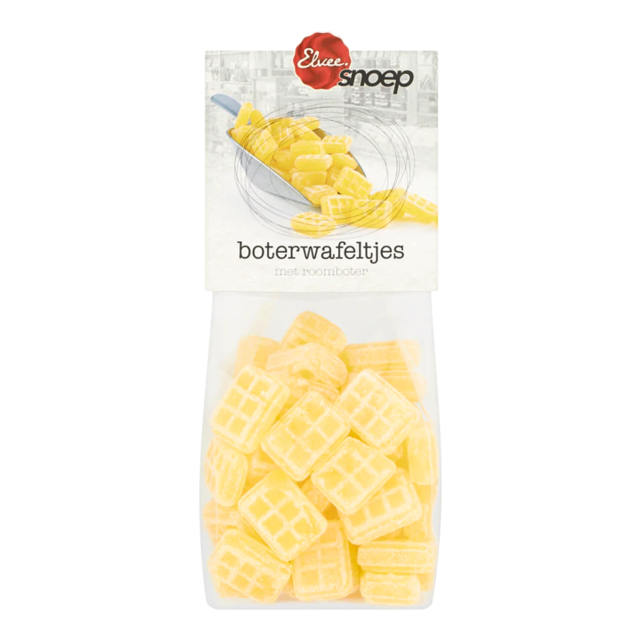 Elvee Snoep Boterwafeltjes met Roomboter
