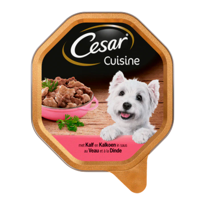 Cesar Cuisine kuipje rund en pasta